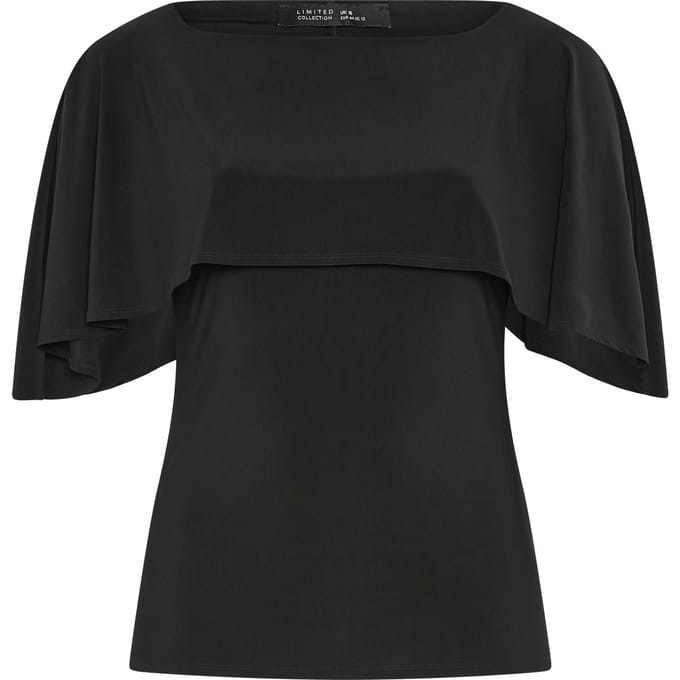 Limited Collection Zwarte Capetop Size 42