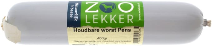 Zoolekker Houdbare Worst Pens 400 gram