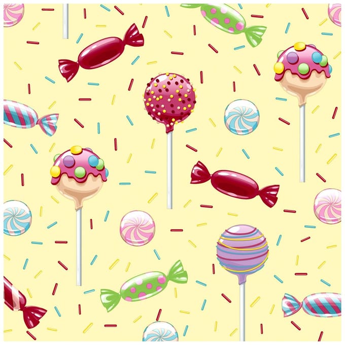 Servet "Candy Bar"