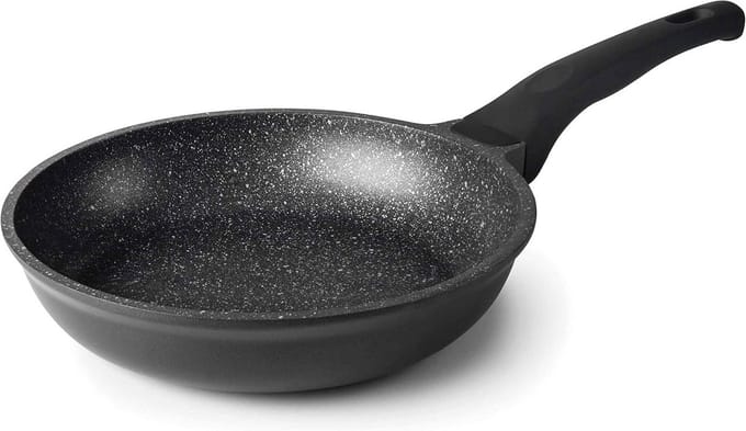 Braadpan 28 cm Eco-Piedra Gietaluminium Antiaanbak Steenafwerking