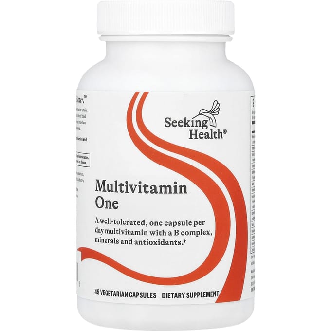 Seeking Health, Multivitamine One, 45 Veggie Capsules