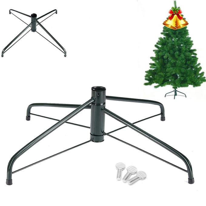 Kerstboom IJzeren Statief Metalen Kerstboom Accessoires Basis Ondersteuning black