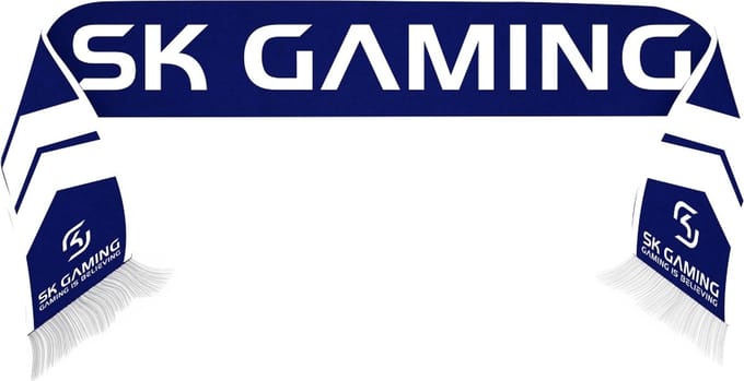 SK Gaming - Fan Sjaal Blauw