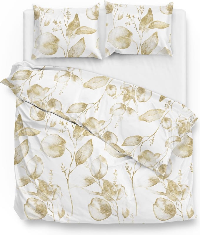 Zohome Micah Dekbedovertrek - Extra breed - 260x200/220 cm - White