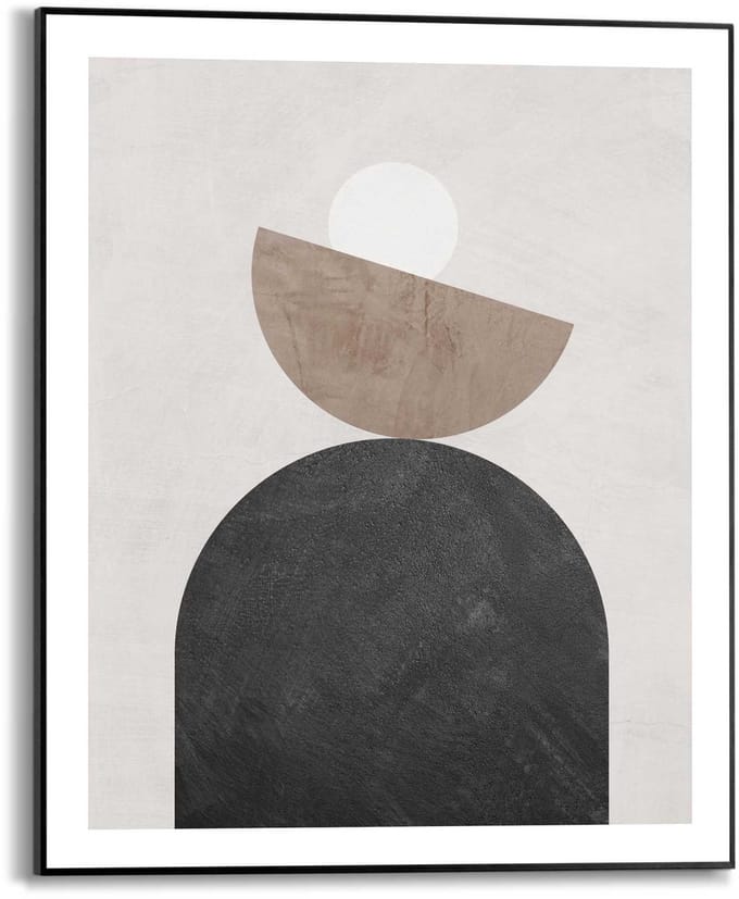 Schilderij Balancing - 50 x 40 - Hout - REINDERS