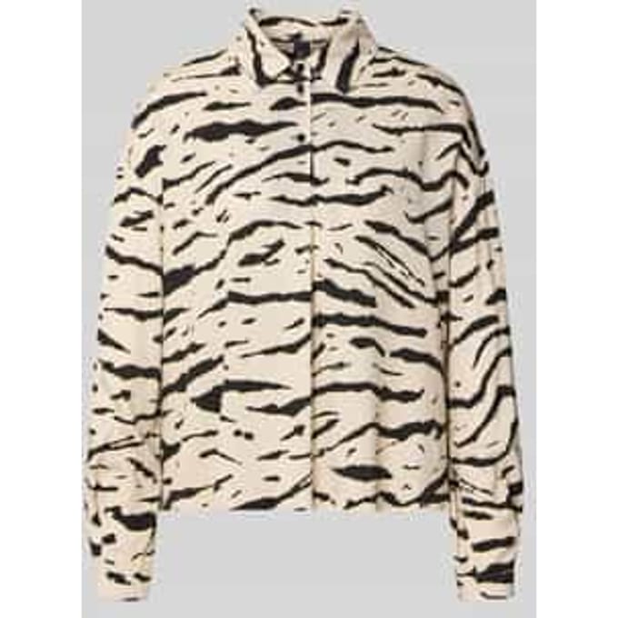 Overhemdblouse met knoopsluiting