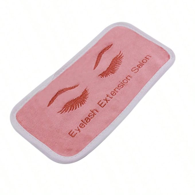 1 st Professionele Wimperextensie Voorhoofd Zachte Handdoek Sticker Houder Geënte Wimperkussentjes Bakje Palet Wimperhouder Schoonheidssalon Accessoires Gereedschap