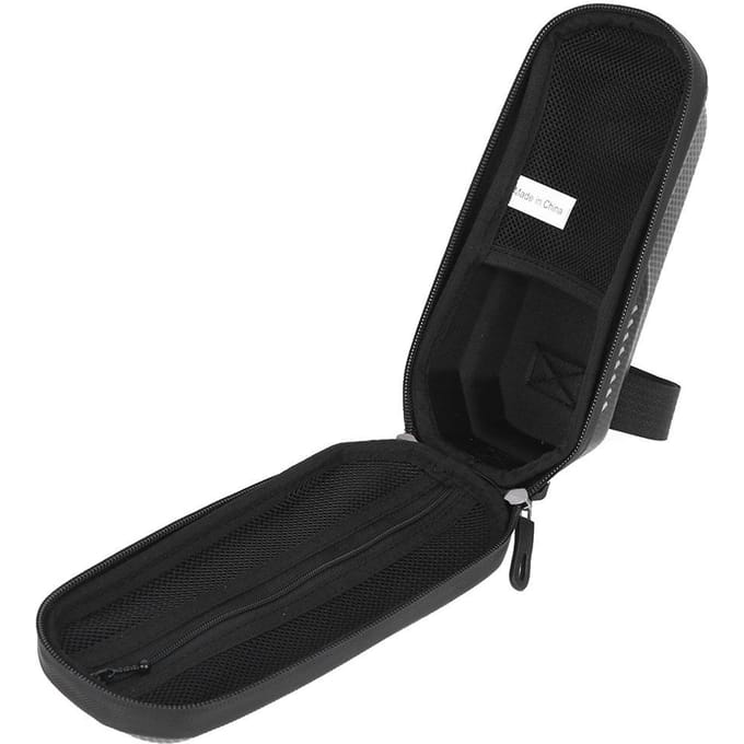 Hardshell Fiets Mountainbike Tas Voorbuis Waterdicht Zadel Fietsuitrusting black