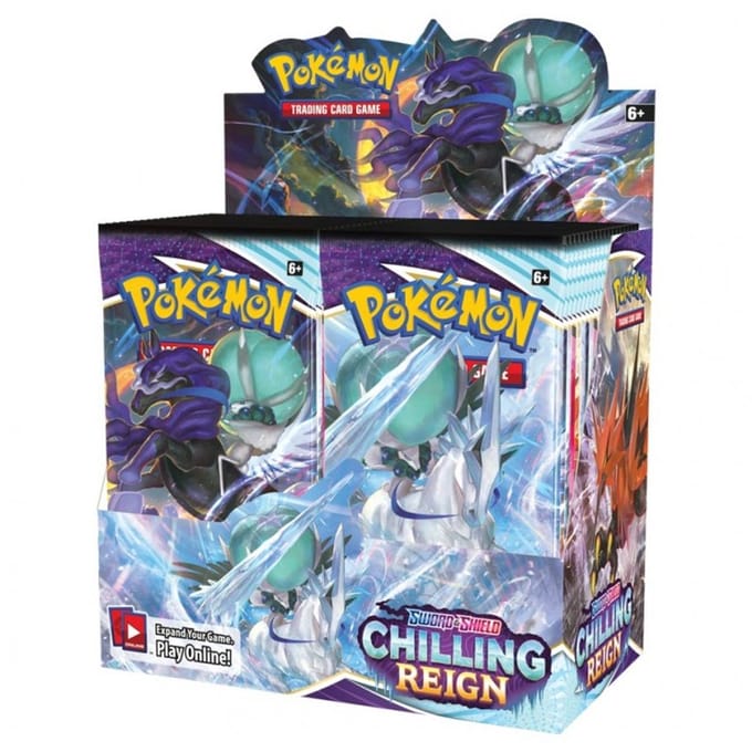 Pokemon Sword & Shield Chilling Reign Booster box