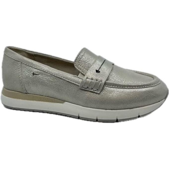 Tamaris Comfort Instappers beige Leer - Dames - Maat 37