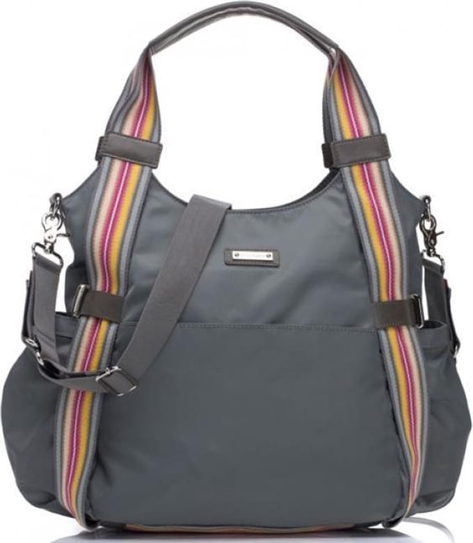 Storksak Luiertas Tania 36x28x15cm - Grijs