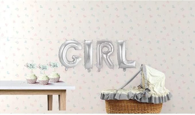 Folat - Folie set Girl zilver