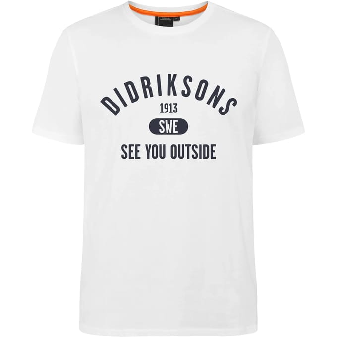 Katoenen T-shirt Didriksons Harald Collegiate