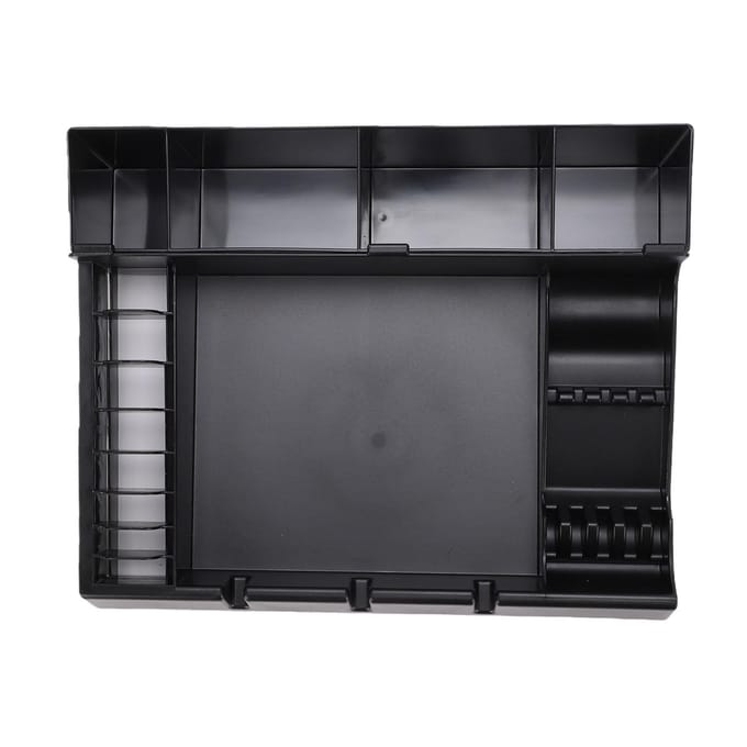 Grote Barbier Station Organizer Anti-slip Afneembaar Kappersalon Styling Tools Organizer voor Kapselbenodigdheden Afneembaar gray