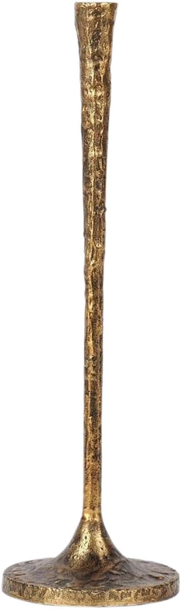 Rasteli Kandelaar-Kaarsenhouder Metaal Goud D 15 cm H 51 cm