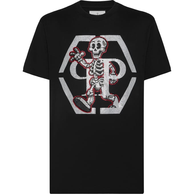 T-Shirt Ronde Hals Skeleton