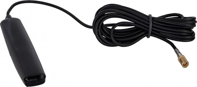 Binnenraam plak antenne DAB+ SMB female 250cm kabel