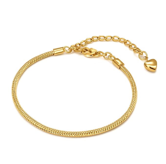 Bedelarmband 3 mm – 17 cm – EmmyRovi – EmmyRovi - Goudlook – Kindermaat