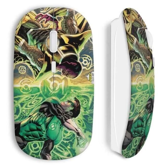 Souris sans fil green lantern corps