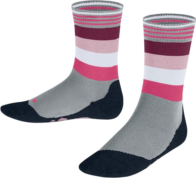 FALKE Active Fox dun ademend katoen functioneel materiaal sokken kinderen grijs - maat 39-42