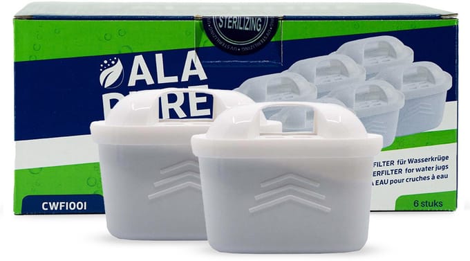 Alapure Waterfilter geschikt voor Tassimo 463675 (6 Pack)