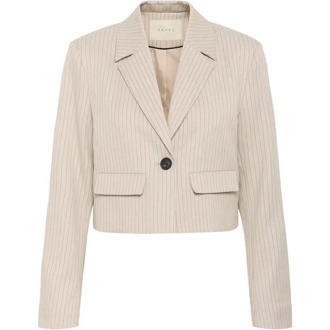 Blazer voor dames KAFFE Serena Cropped