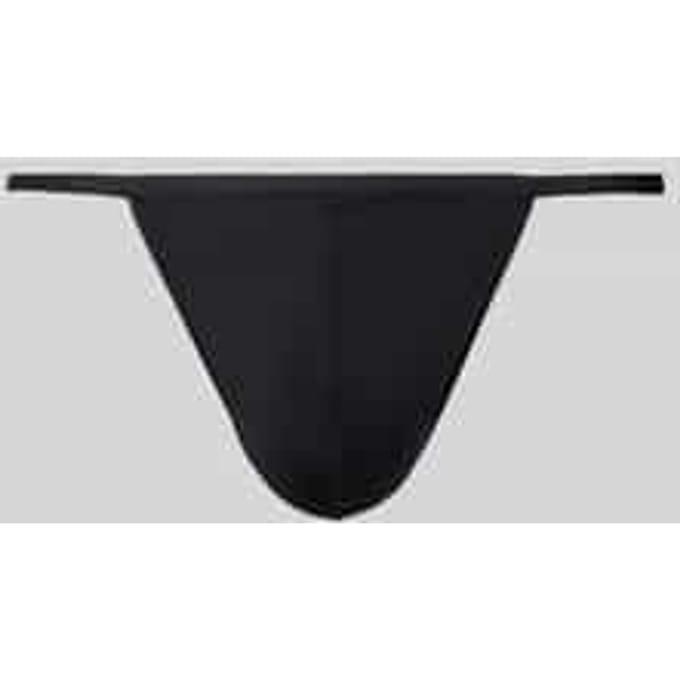 HOM Plume g-string (1-pack) - heren string - zwart