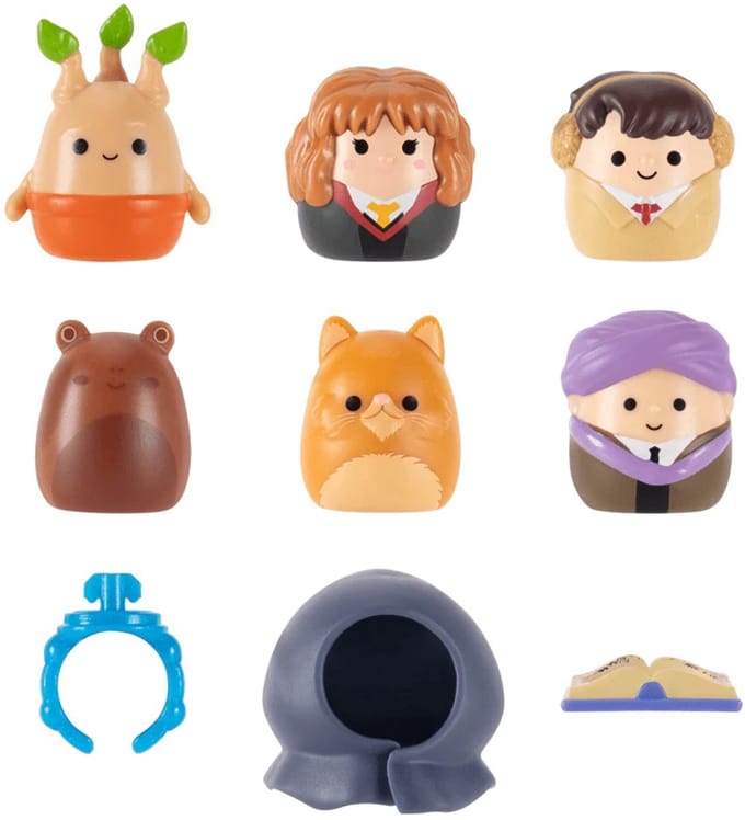 Squishmallows Squish-A-Longs Harry Potter figuren - 6 pack