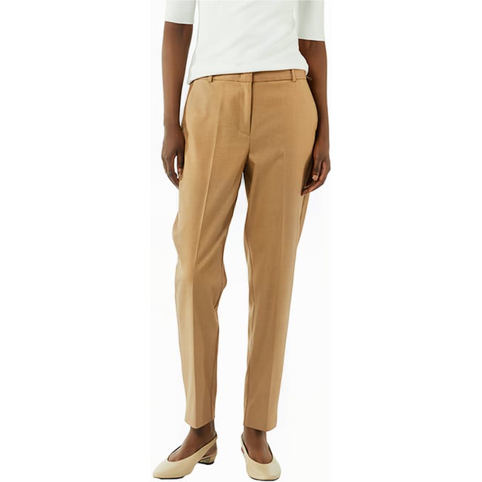 Comma Pants Beige Taglia: 34 | Pantaloni Outlet | Donna | Marrone