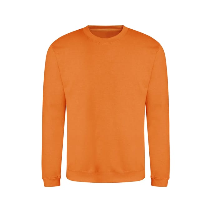 Just Hoods - AWDis Sweat - Orange Crush maat M