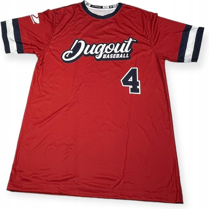 Bluzka męska na krótki rękaw CHAMPRO DUGOUT BASEBALL 4 M black