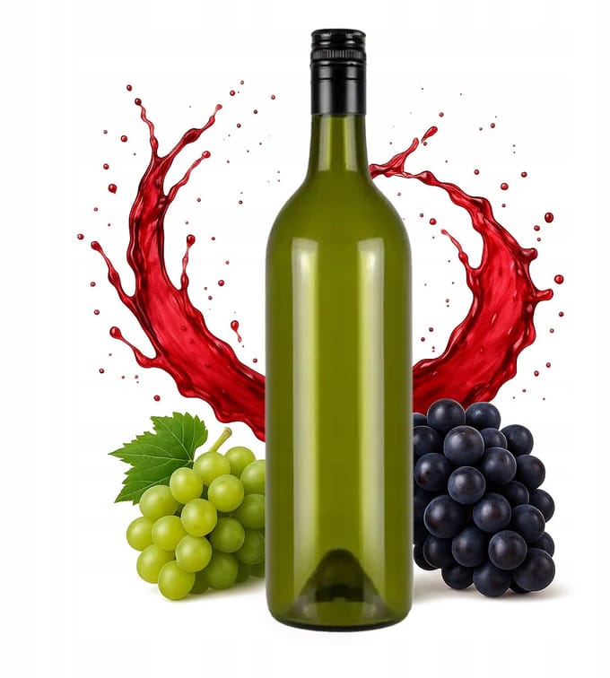 Bimberek - Glazen Fles - 750ml - Olijfkleurig - Met Dekselsluiting