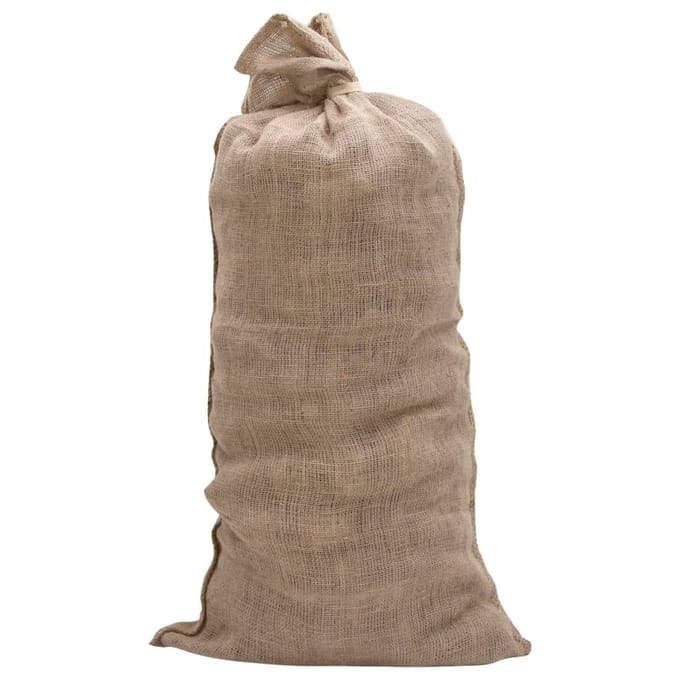 vidaXL - Jutezakken - 5 - stuks - 220 - g/m² - 65x135 - cm - 100% - jute