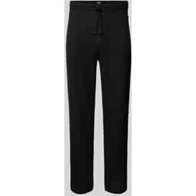 Sweatpants met labeldetail