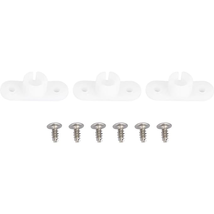 3 Stuks Koplamp Trimmer Socket Koplamp Clips Passen voor Land Rover white