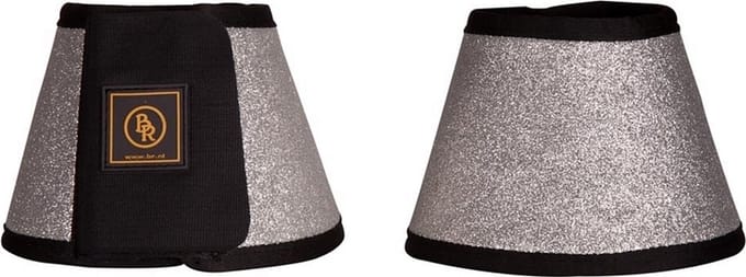 BR Springschoen Glitter M Zilver Grijs