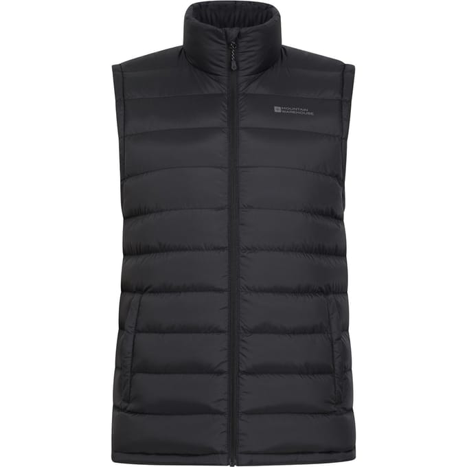 Mountain Warehouse Heren Seasons II gewatteerd gilet (Zwart)