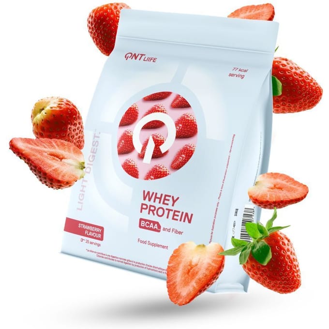 QNT Light Digest Whey Protein Strawberry 500 gram