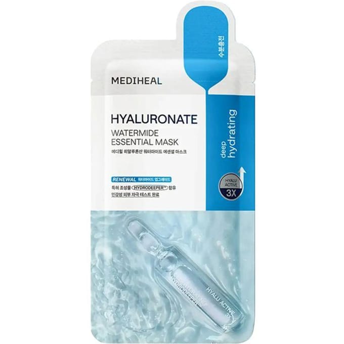 Hyaluronate Watermide Essentieel Masker Set 24ml x 10 stuks blue
