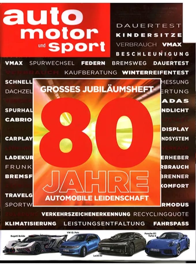 Auto Motor und Sport - Jubiläumsheft 80 Jahre - 01 2025