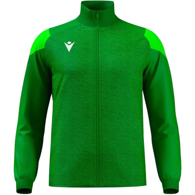 Macron Glory Prometheus Top Full Zip Heren - Groen / Fluo Groen | Maat: 3XL