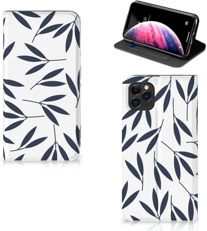 Apple iPhone 11 Pro Max Smart Cover Leaves Blue