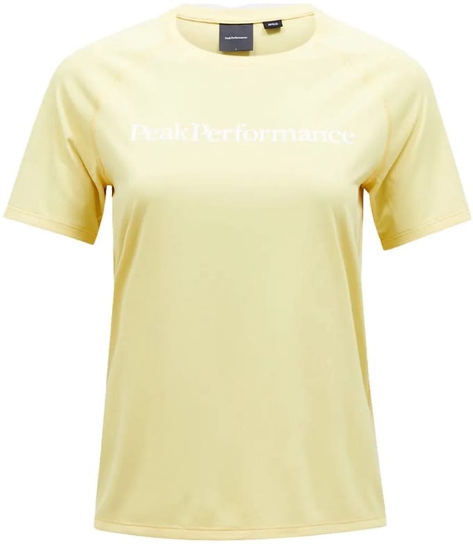Peak Performance Active T-shirt Met Korte Mouwen Geel L Vrouw