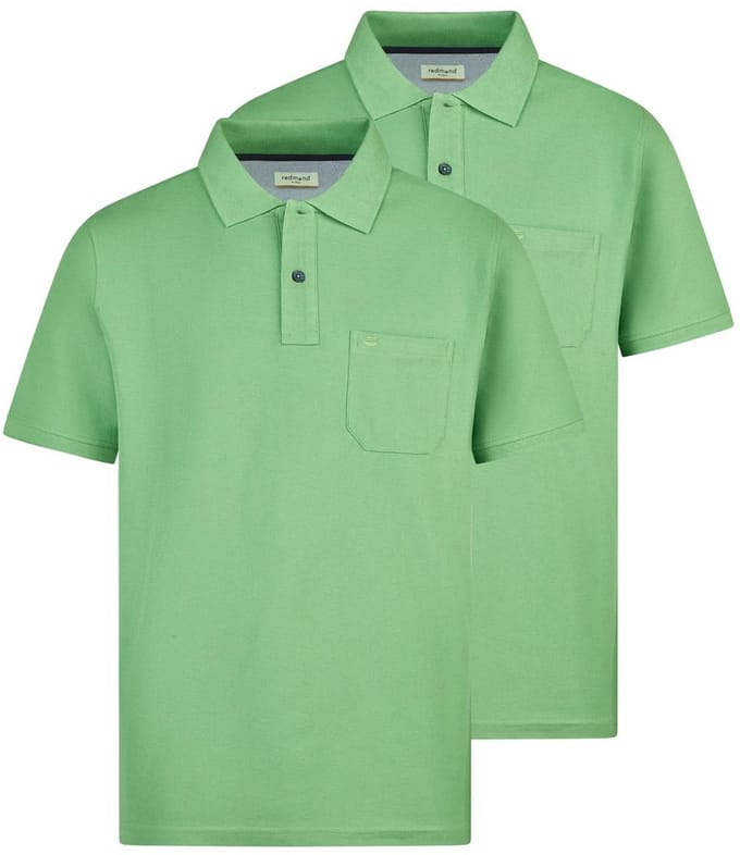 Redmond Heren poloshirt 2 pack Basic
