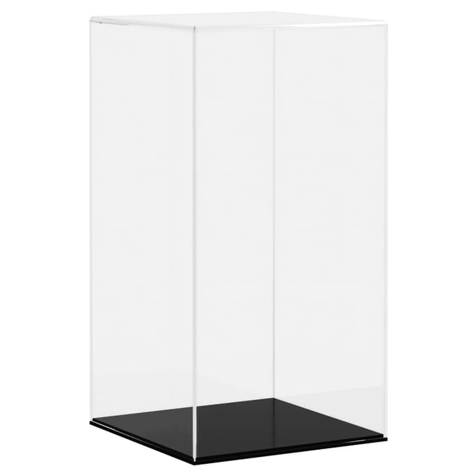 vidaXL - Vitrine - transparant - 20x20x38 - cm - acryl