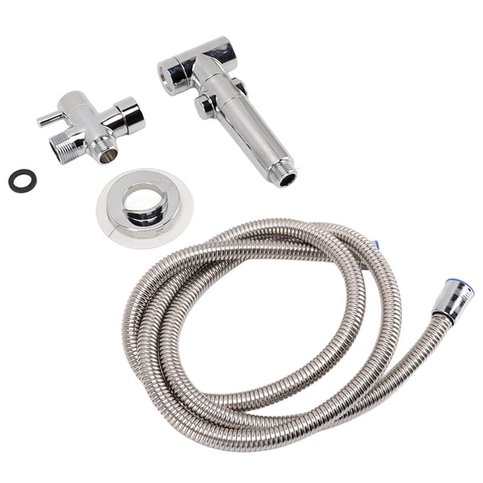 Bidetsproeier Handsproeier Kit Magnetische Zuiging Explosieveilig Bidet Stoffen Luier Sproeier Set gray