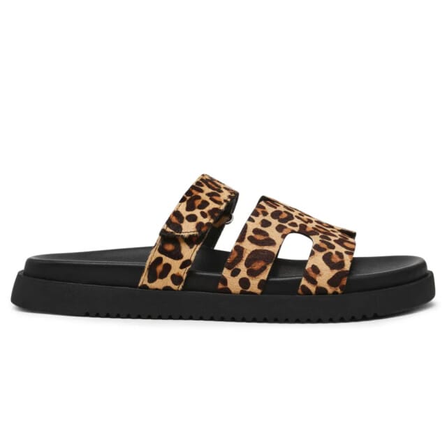 Steve Madden Missile dames slipper - Beige multi - Maat 38