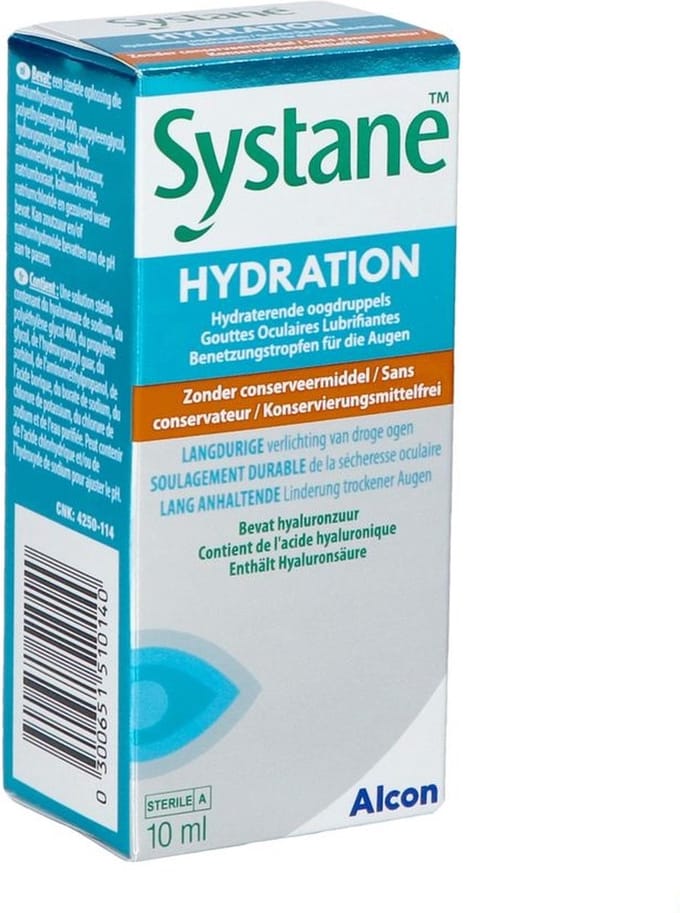 Systane™ Hydration Hydraterende Oogdruppels Zonder Bewaarmiddel 10