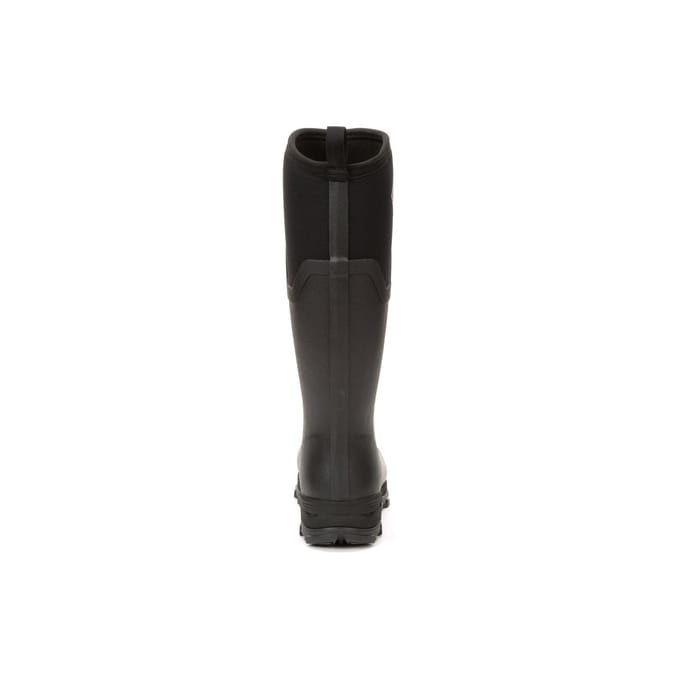 Muck Boot Arctic Ice Tall AGAT | Zwart/Felroze - Regenlaarzen - Maat 36 -