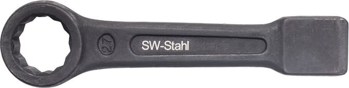 SW-Stahl 00262L Messingknokkelsleutel, twaalfkant, 32 mm